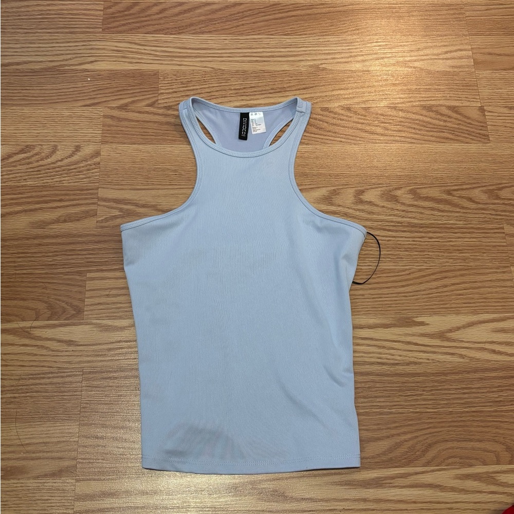 H&M Divided Soft Blue Top